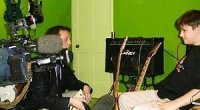 Josh being Interviewed on Meridian TV
