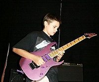 Josh playing Rising Force